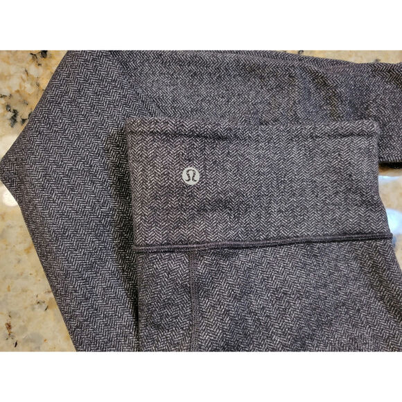 Lululemon Wunder Under Low Rise Tight Full Length Heathered Herringbone - Picture 4 of 6